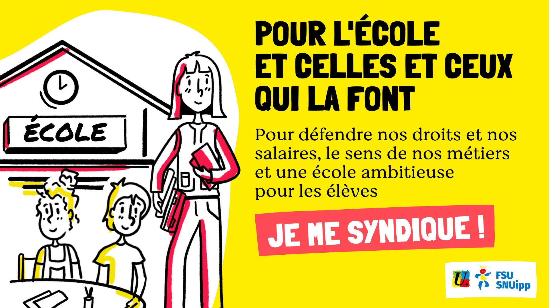 👉 Adhérer à la FSU-SNUipp